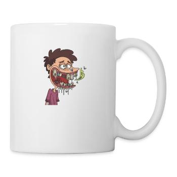 Inadequate oral hygiene bad breath - Mug - white - Right