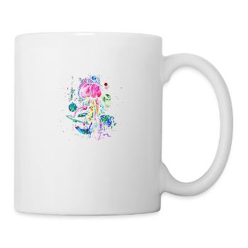 BRAIN PLANET MEDUSA - Tasse - Weiß - Rechts