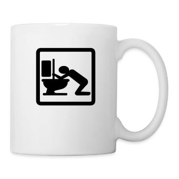 party fun (two) - Mug blanc - blanc - Droite