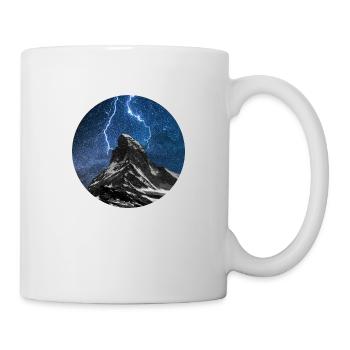 Thunderstorm over the Matterhorn - Mug - white - Right