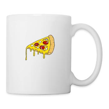 PIZZA - Mug blanc - blanc - Droite