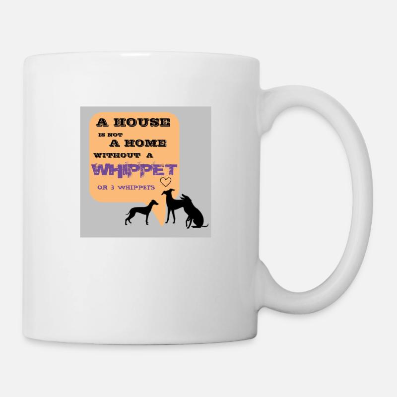 ACCUEIL WHIPPETS - Mug blanc - blanc