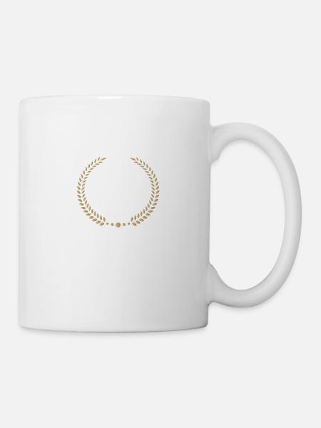wreath - Mug - white