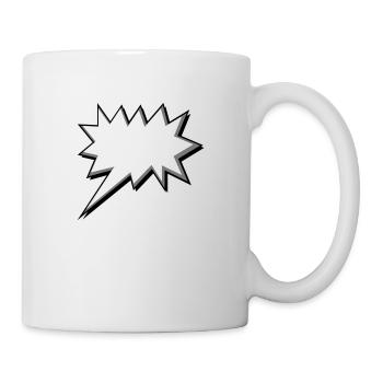 speech bubble - Mug - white - Right