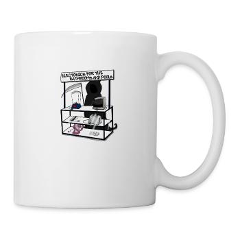 La mort vend - Mug blanc - blanc - Droite