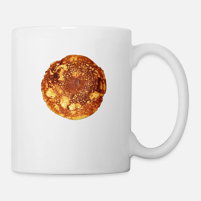 Pfannkuchen - Eierkuchen - Tasse - Weiß