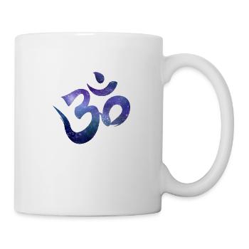 Signe Om - Mug blanc - blanc - Droite
