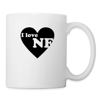 I love NF! - Mug - white - Right
