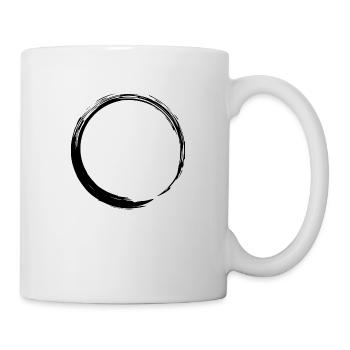 Circular shape Circle Symbol Shape New Black - Mug - white - Right