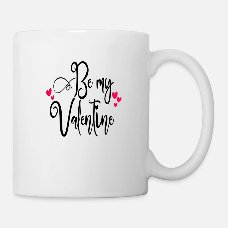 Be My Valentine - Mug blanc - blanc