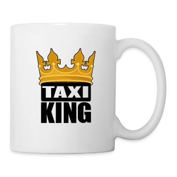 Taxi König - Taxi King - Tasse - Weiß - Rechts
