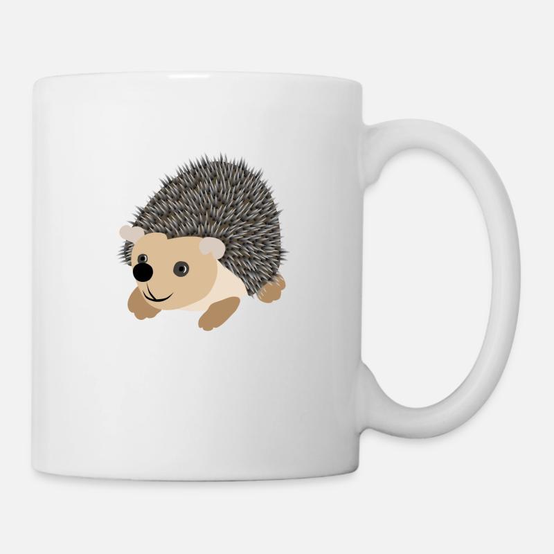Sweet hedgehog - Mug - white