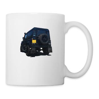 Hors route - Mug blanc - blanc - Droite