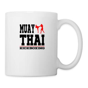 Muay Thai Kickboxing kickboxing femmes hommes enfants - Mug blanc - blanc - Droite