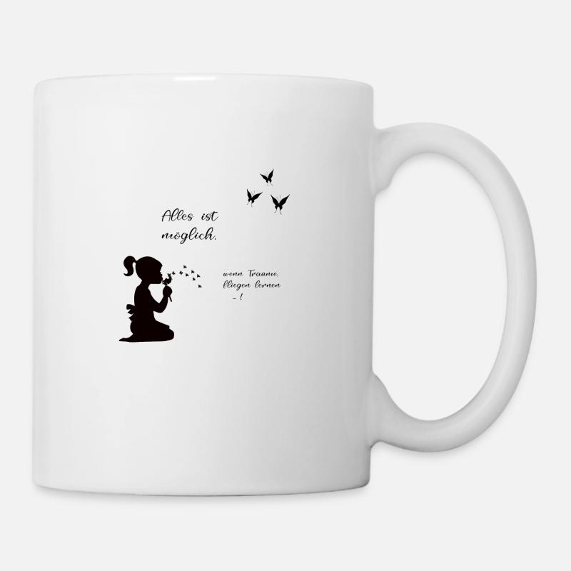 Traeume - Tasse - Weiß