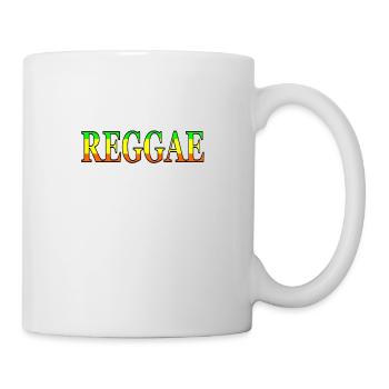 REGGAE music music style reggae music rastafari - Mug - white - Right