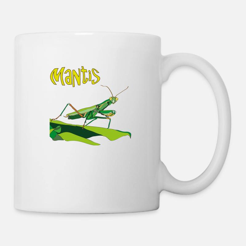Mante religieuse, Mante - Mug blanc - blanc