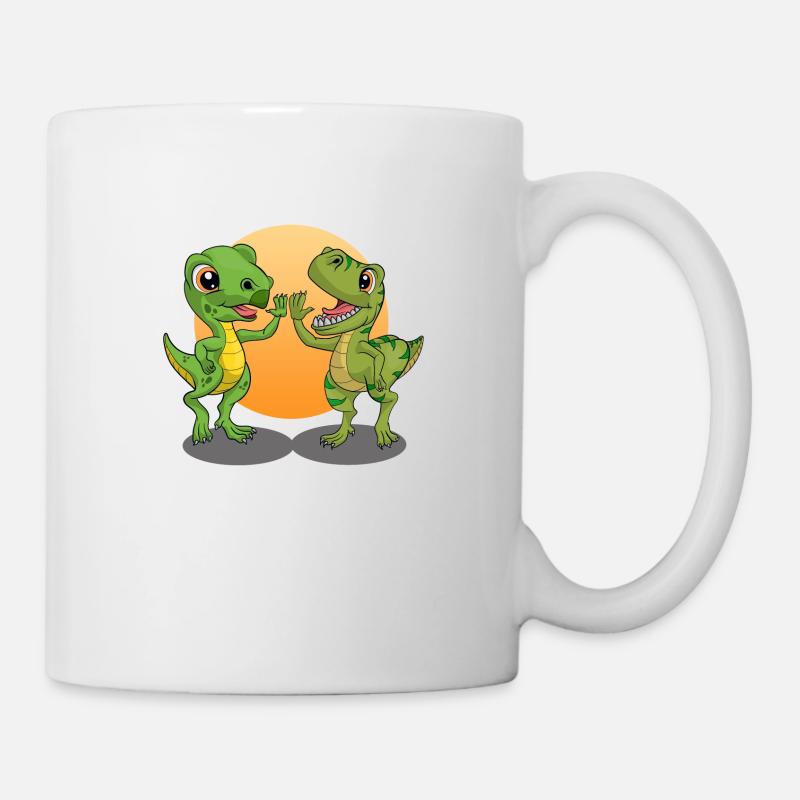 Dino 1 - Tasse - Weiß