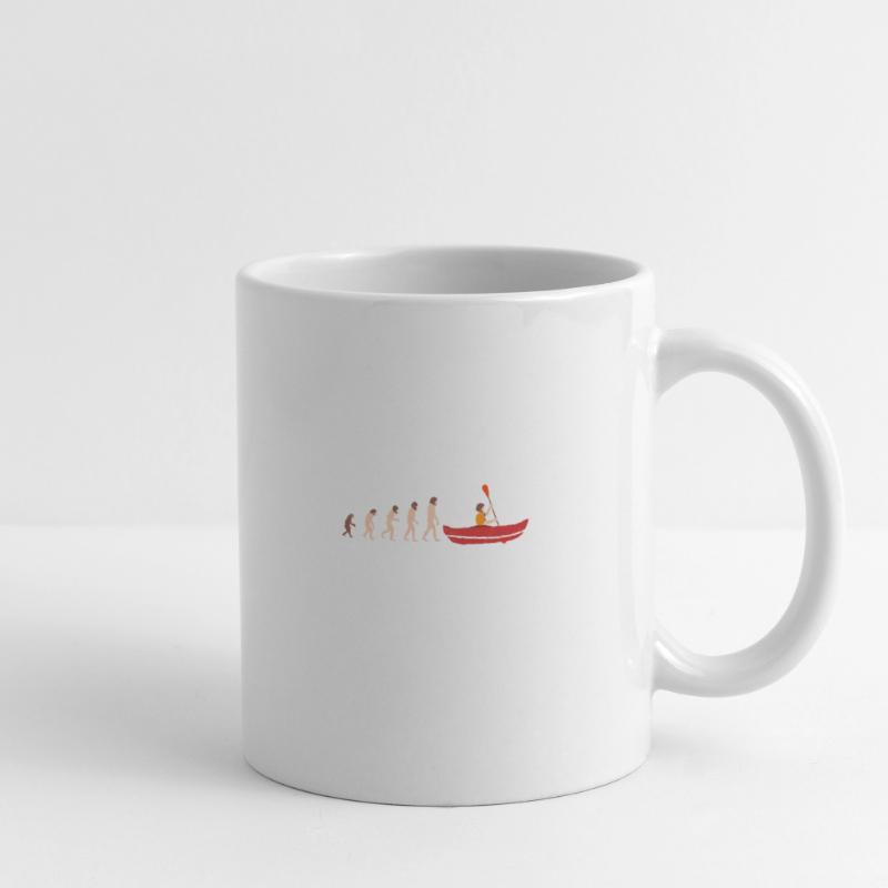 Evolution Canoeing Canoe Funny gift idea Mug
