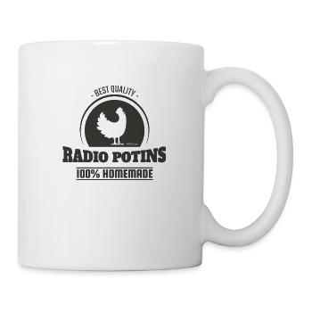 Radio Gossip black - Mug - white - Right