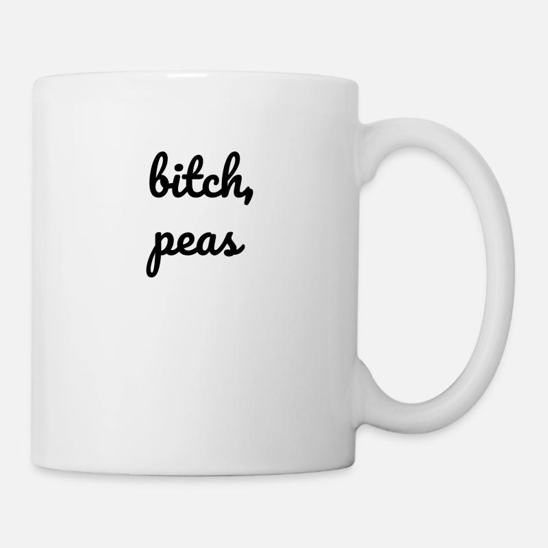 vegan - pois - Mug blanc - blanc