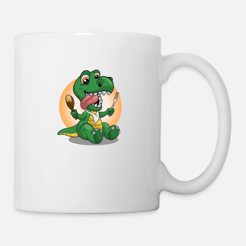 Dino 2 - Mug blanc - blanc