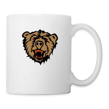 Bären - Tasse - Weiß - Rechts