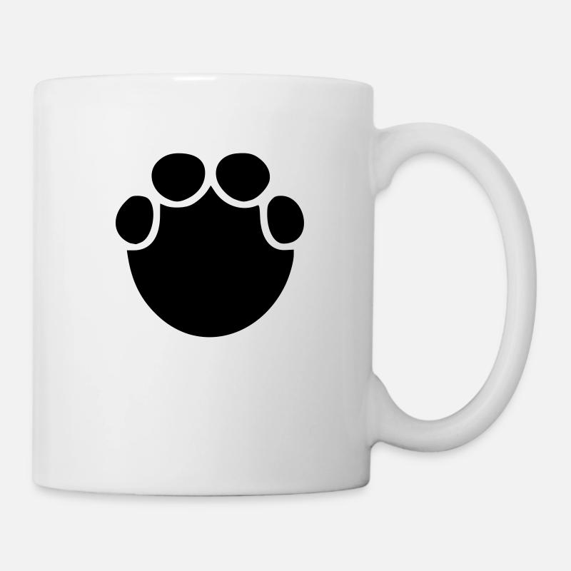 éléphant - Mug blanc - blanc