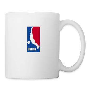 BASKETBALL DRUNK - Mug - white - Right