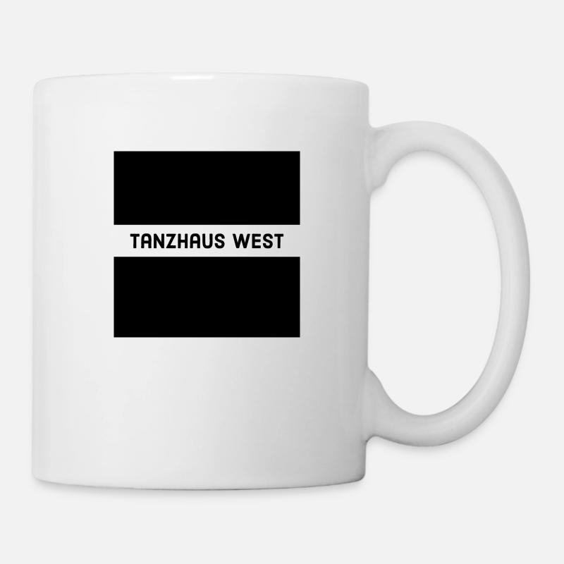 Tanzhaus West - Tasse - Weiß