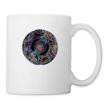 vinyle coloré - Mug blanc - blanc - Droite