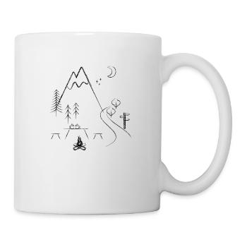 Outdoor Adventure | Deceleration in the forest - Mug - white - Right