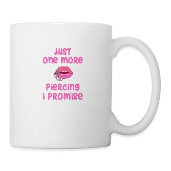 Juste un piercing de plus - Mug blanc - blanc - Droite