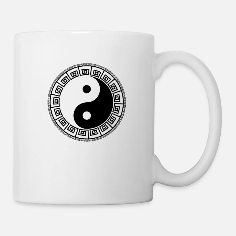 Yin Yang. - Mug blanc - blanc