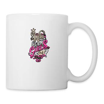 Who let the girls out? JGA women - Mug - white - Right