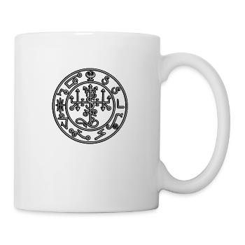 Siegel Satans - Tasse - Weiß - Rechts