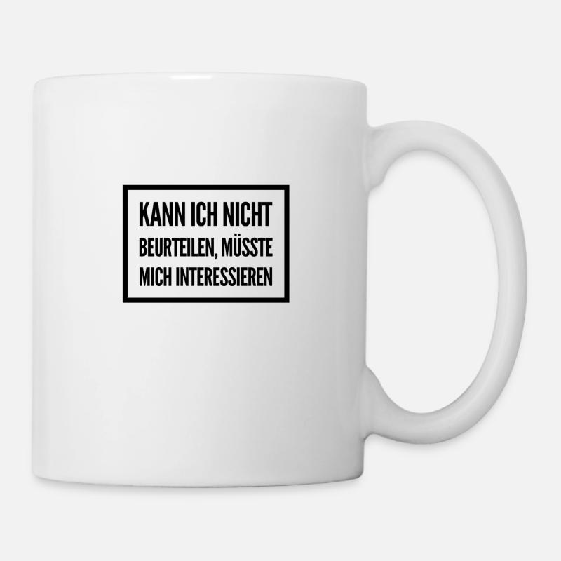 nicht meine Baustellen - Tasse - Weiß