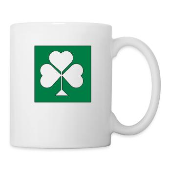 Kleeblatt - Tasse - Weiß - Rechts