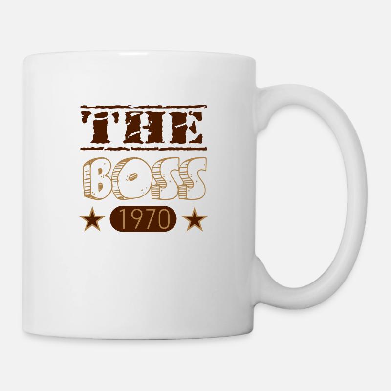 The Boss 1970 01 - Tasse - Weiß