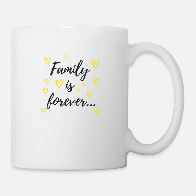 Family is forever - Mug - white