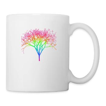 Baum - Tasse - Weiß - Rechts