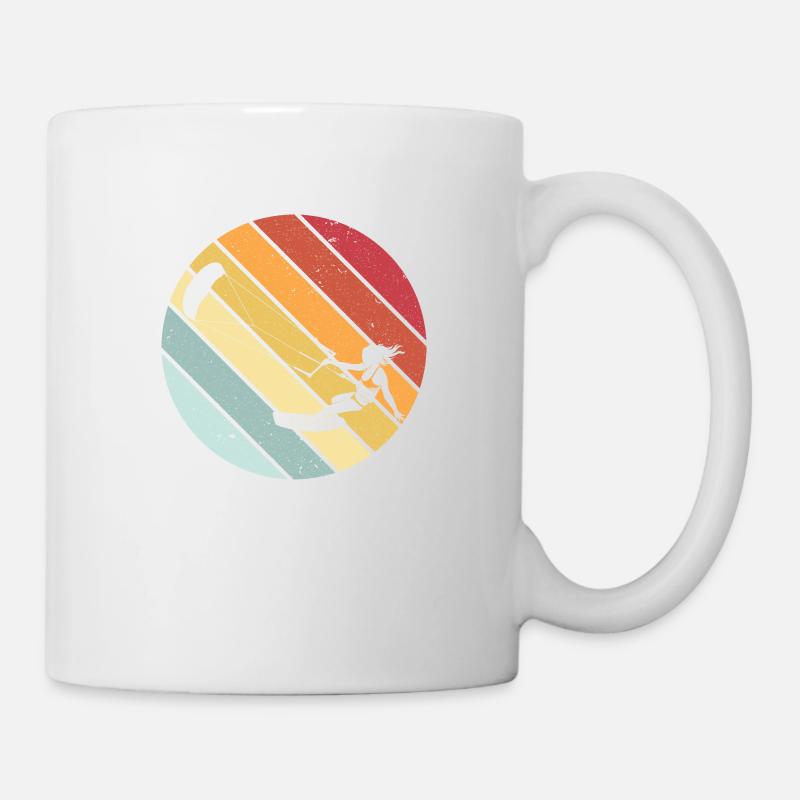 Kitesurfen - Tasse - Weiß