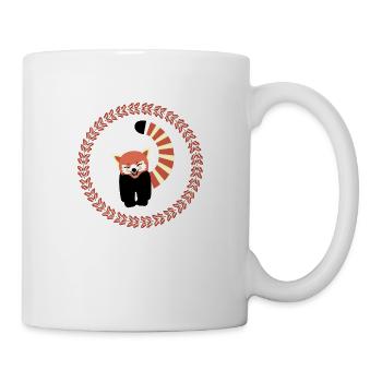 Red Panda - Tasse - Weiß - Rechts