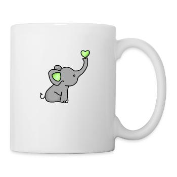 Baby elephant - Mug - white - Right