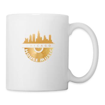 chicago house music - Mug - white - Right