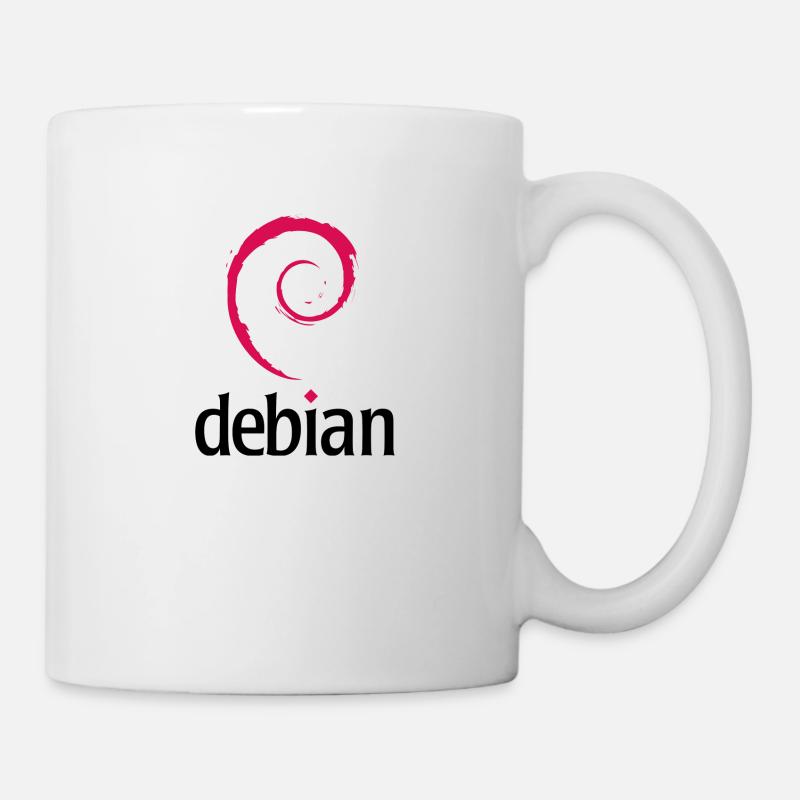Debian - Tasse - Weiß