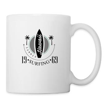 Surf | Vacances à Hawaï Mode loisirs Bstyled - Mug blanc - blanc - Droite