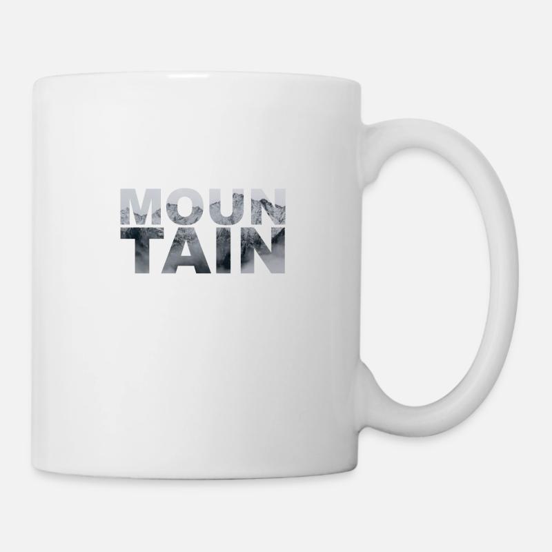 Mountain - Tasse - Weiß