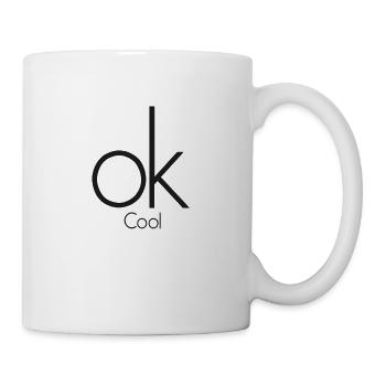 ok - Tasse - Weiß - Rechts