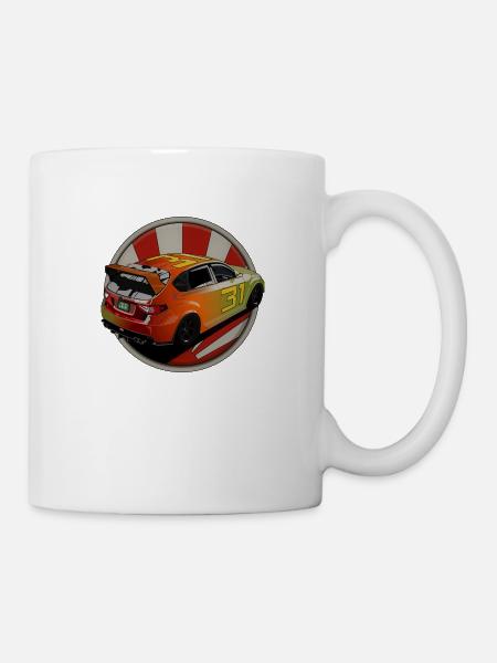 Sports car - Mug - white